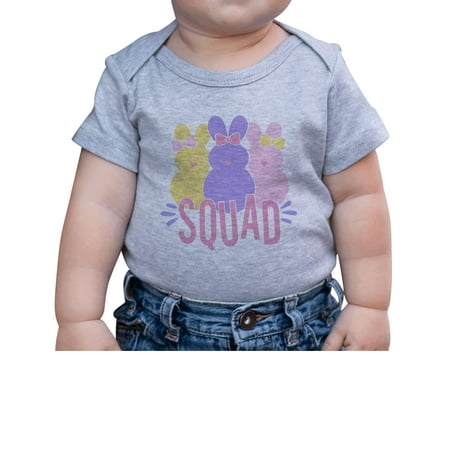 7 ate 9 Apparel Girls Happy Easter Shirts - Bunny Squad Grey Onepiece 0-3 Months
7 ate 9 Apparel Girls Happy Easter Shirts - Bunny Squad Grey Onepiece 0-3 Months