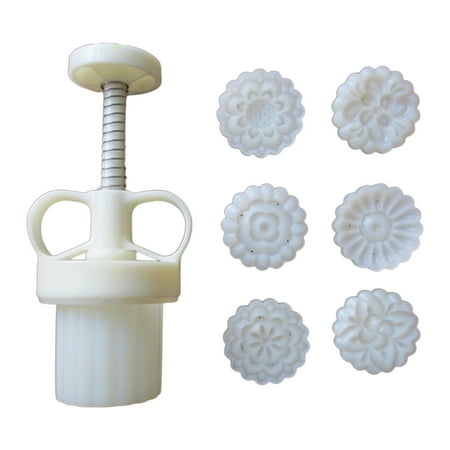 CHAOMA Plastic Mooncake Mold 35g Flower Stamp Cookie Cutter Mould Hand Pressure Baking Accessories Mid-Autumn Festival
CHAOMA Plastic Mooncake Mold 35g Flower Stamp Cookie Cutter Mould Hand Pressure Baking Accessories Mid-Autumn Festival