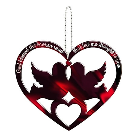 WQQZJJ Valentines Day Gifts Christmas Sale Deals Romantic Valentine s Day Pendant Painted Acrylic Hanging Decoration Home Living Room Bedroom Car Decoration on Clearance
WQQZJJ Valentines Day Gifts Christmas Sale Deals Romantic Valentine s Day Pendant Painted Acrylic Hanging Decoration Home Living Room Bedroom Car Decoration on Clearance