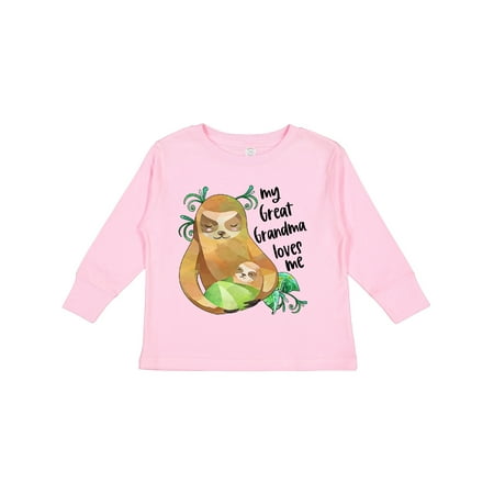 Inktastic My Great Grandma Loves Me Cute Sloth and Baby Boys or Girls Long Sleeve Toddler T-Shirt
Inktastic My Great Grandma Loves Me Cute Sloth and Baby Boys or Girls Long Sleeve Toddler T-Shirt