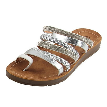 Youmylove Women Slippers Large Flat Bottom Toe Knitting Rhinestone Fashion Slippers Sandals Comfort Cozy Leisure Daily Walking
Youmylove Women Slippers Large Flat Bottom Toe Knitting Rhinestone Fashion Slippers Sandals Comfort Cozy Leisure Daily Walking