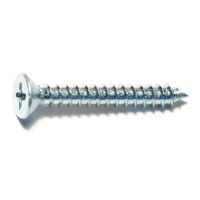 #8 x 1-1/4 Zinc Plated Steel Phillips Flat Head Sheet Metal Screws 
#8 x 1-1/4 Zinc Plated Steel Phillips Flat Head Sheet Metal Screws