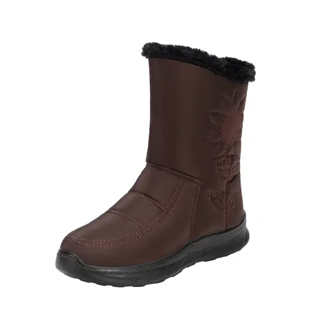 Women‘s Mid-Calf Snow Boots Thermal Waterproof Non-Slip Round Toe Booties Women‘s Footwear
Women‘s Mid-Calf Snow Boots Thermal Waterproof Non-Slip Round Toe Booties Women‘s Footwear