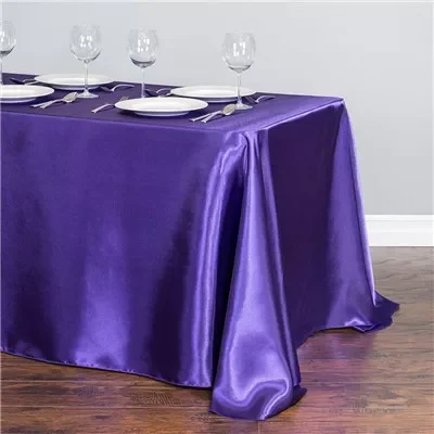 BITFLY Satin Tablecloth 57x144Inches Rectangular Table Overlay Cover Bright Silk Tablecloth Smooth Fabric Table Decor for Wedding Banquet Table Decoration
BITFLY Satin Tablecloth 57x144Inches Rectangular Table Overlay Cover Bright Silk Tablecloth Smooth Fabric Table Decor for Wedding Banquet Table Decoration