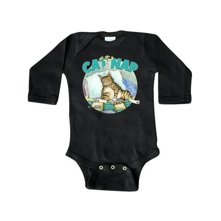 Inktastic Cat Nap Cute Sleeping Cat Gift Baby Boy or Baby Girl Long Sleeve Bodysuit
Inktastic Cat Nap Cute Sleeping Cat Gift Baby Boy or Baby Girl Long Sleeve Bodysuit