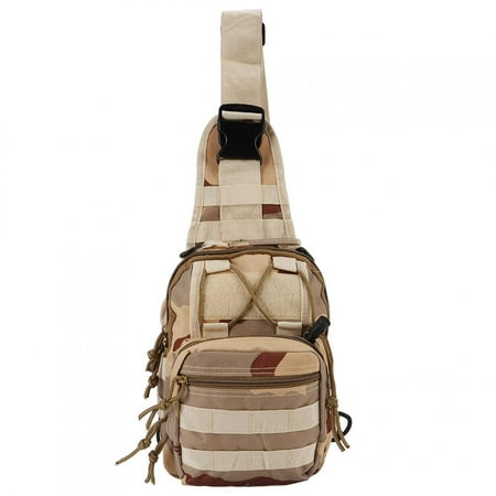 Shoulder Bag Chest Bag 11.0x7.1x5.1in Cycling For Running Desert Camo