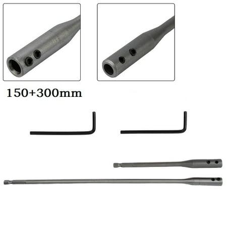 BCLONG 2pcs/set Drill Bit Extension Bar 150mm 300mm Hex Shank Extender Wrench Kit Tool
BCLONG 2pcs/set Drill Bit Extension Bar 150mm 300mm Hex Shank Extender Wrench Kit Tool