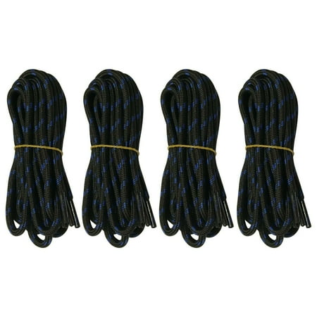 4 Pairs 5mm Thick Heavy Duty Black Blue Spot Hiking Work Boot Laces Shoelaces Strings Replacement for Men Women 39 40 48 54 55 60 63 72 Inches
4 Pairs 5mm Thick Heavy Duty Black Blue Spot Hiking Work Boot Laces Shoelaces Strings Replacement for Men Women 39 40 48 54 55 60 63 72 Inches