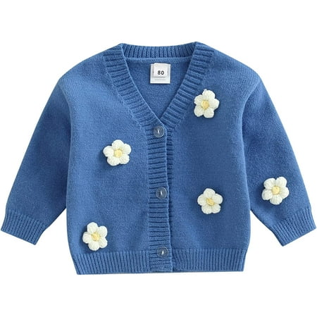 PIKADINGNIS Kids Toddler Baby Girl Knit Cardigan Sweaters 3D Flower Long Sleeve Button Down Jacket Tops Warm Fall Winter Outwear
PIKADINGNIS Kids Toddler Baby Girl Knit Cardigan Sweaters 3D Flower Long Sleeve Button Down Jacket Tops Warm Fall Winter Outwear
