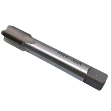 HSS 15mm x 1 Metric Tap Right Hand Thread M15 x 1mm Pitch Metalworking Tool