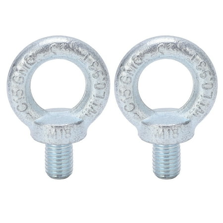 Eye Screw Uniform Force Galvanized Q235 Steel Lifting For Machinery Devices For Marine M18 
Eye Screw Uniform Force Galvanized Q235 Steel Lifting For Machinery Devices For Marine M18