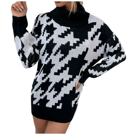 Christmas Women s Turtleneck Sweater Wrapped Skirt Sleeve Color Block Knitted Long Dress plus Size Light Jackets Sweater Long Hooded Sweater for Women Womens Warm Hoodie Maternity Sweater Coat
Christmas Women s Turtleneck Sweater Wrapped Skirt Sleeve Color Block Knitted Long Dress plus Size Light Jackets Sweater Long Hooded Sweater for Women Womens Warm Hoodie Maternity Sweater Coat