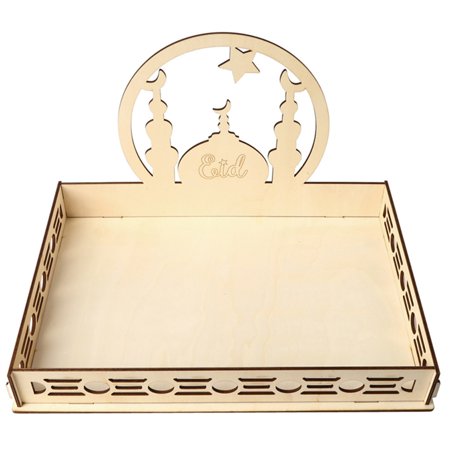 Wooden Tray Eid Plates Durable Long Lasting Comfortable Best Gift For Children Adult JM001
Wooden Tray Eid Plates Durable Long Lasting Comfortable Best Gift For Children Adult JM001