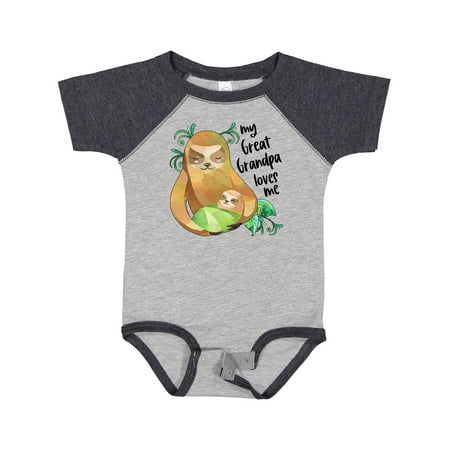 Inktastic My Great Grandpa Loves Me Cute Sloth and Baby Gift Baby Boy or Baby Girl Bodysuit
Inktastic My Great Grandpa Loves Me Cute Sloth and Baby Gift Baby Boy or Baby Girl Bodysuit