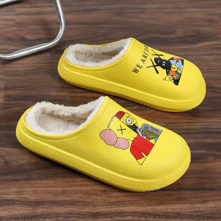 Men‘s Cartoon Pattern Warm Cotton Cozy Non-slip Platform Slippers For Indoor Outdoor Men‘s Anime House Shoes For Winter
Men‘s Cartoon Pattern Warm Cotton Cozy Non-slip Platform Slippers For Indoor Outdoor Men‘s Anime House Shoes For Winter