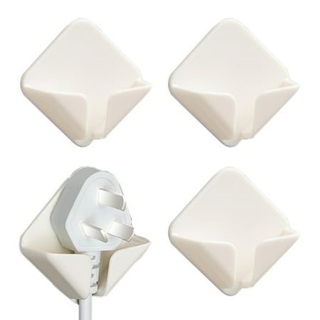 4pcs square plug hook without perforation self-adhesive hook storage rack power cord hookwhite
4pcs square plug hook without perforation self-adhesive hook storage rack power cord hookwhite