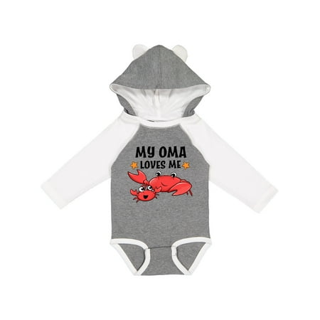 Inktastic My Oma Loves Me- cute crab family Gift Baby Boy or Baby Girl Long Sleeve Bodysuit
Inktastic My Oma Loves Me- cute crab family Gift Baby Boy or Baby Girl Long Sleeve Bodysuit