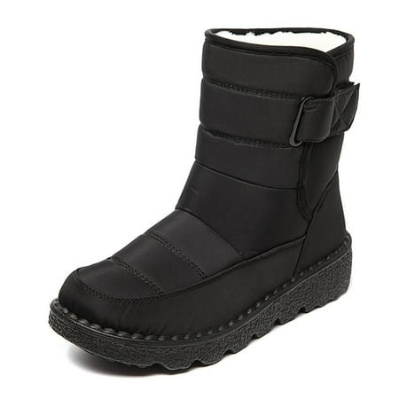 Winter Classic Snow Boots for Women,Fur Lined Warm Mid Calf Booties Outdoor Anti-slip Waterproof Comfortable Short Boot for Cold Weather
Winter Classic Snow Boots for Women,Fur Lined Warm Mid Calf Booties Outdoor Anti-slip Waterproof Comfortable Short Boot for Cold Weather
