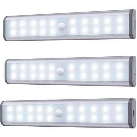 20LED Closet light with Motion Sensor under cabinet lighting rechargeable Under-cabinet lights Build in Rechargeable Battery suitable for wardrobes cabinets kitchens corridors pantry (3Pack)
20LED Closet light with Motion Sensor under cabinet lighting rechargeable Under-cabinet lights Build in Rechargeable Battery suitable for wardrobes cabinets kitchens corridors pantry (3Pack)
