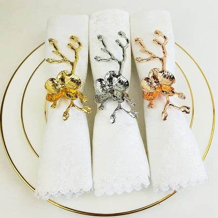 XM Culture 4Pcs Napkin Buckle Exquisite Durable Alloy Leaf Flower Napkin Ring Holders for Kitchen
XM Culture 4Pcs Napkin Buckle Exquisite Durable Alloy Leaf Flower Napkin Ring Holders for Kitchen