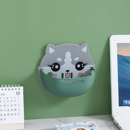 Wall Mounted Storage Box Pen Holder Clutter Storage Tool Bedside Mobile Phone Shelf---Green
Wall Mounted Storage Box Pen Holder Clutter Storage Tool Bedside Mobile Phone Shelf---Green
