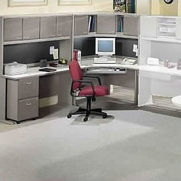 Bush Business Series A Corner Desk with Hutch White Spectrum