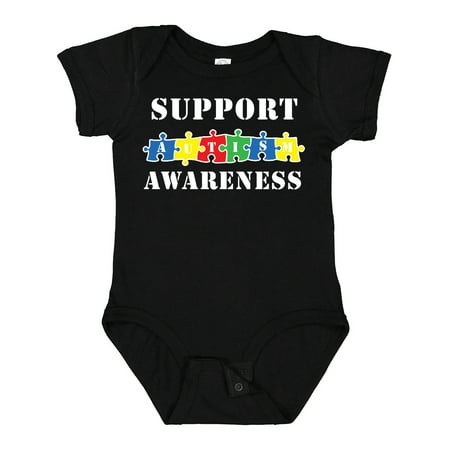 Inktastic Support Autism Awareness Gift Baby Boy or Baby Girl Bodysuit