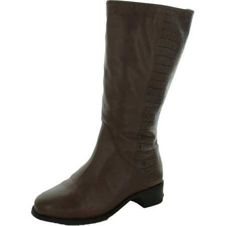 David Tate Womens Superior Leather Tall Knee-High Boots