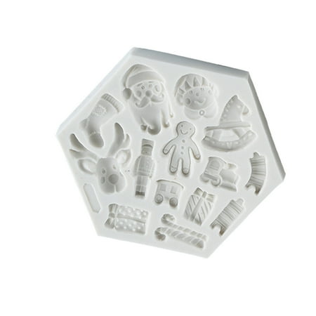 Christmas Chocolate Mold Fondant Cake Mold Silicone Clay Mold DIY Cookies Baking Tool
Christmas Chocolate Mold Fondant Cake Mold Silicone Clay Mold DIY Cookies Baking Tool