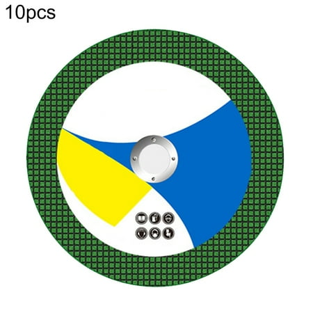 Feiruifan 10Pcs Cutting Disc Wear-resistant Shock Resistance Metal Black Angle Grinder Wheel for Repairing
Feiruifan 10Pcs Cutting Disc Wear-resistant Shock Resistance Metal Black Angle Grinder Wheel for Repairing