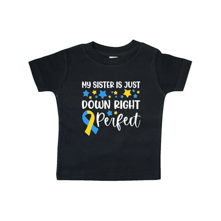 Inktastic My Sister Is Just Down Right Perfect- Down Syndrome Awareness Ribbon Gift Baby Boy or Baby Girl T-Shirt
Inktastic My Sister Is Just Down Right Perfect- Down Syndrome Awareness Ribbon Gift Baby Boy or Baby Girl T-Shirt