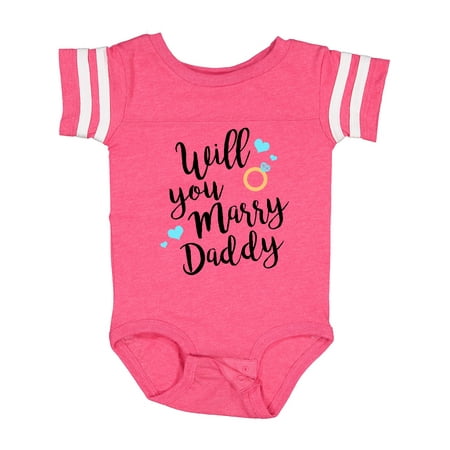 Inktastic Will You Marry Daddy-ring Gift Baby Boy or Baby Girl Bodysuit
Inktastic Will You Marry Daddy-ring Gift Baby Boy or Baby Girl Bodysuit