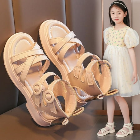 CHAOLEI Girls Sandals Summer Children s Soft Sole Shoes Fashion Girls Princess Shoes Baby Beach Shoes -Red 11.5
CHAOLEI Girls Sandals Summer Children s Soft Sole Shoes Fashion Girls Princess Shoes Baby Beach Shoes -Red 11.5