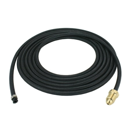 Gas Hose for 20 Series Water-Cooled TIG Torches - 12.5 Feet - Super Flex Black Braided - Model 45V09-R
Gas Hose for 20 Series Water-Cooled TIG Torches - 12.5 Feet - Super Flex Black Braided - Model 45V09-R