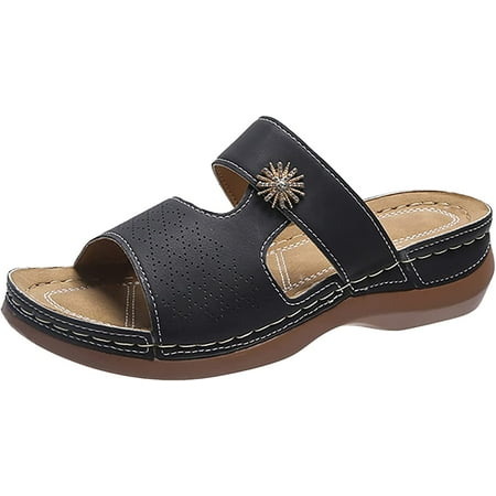 Summer Orthopedic Sandals for Women Open Toe Anti-Slip Womens Flip Flops Comfy Roman Women s Travel Sandal
Summer Orthopedic Sandals for Women Open Toe Anti-Slip Womens Flip Flops Comfy Roman Women s Travel Sandal