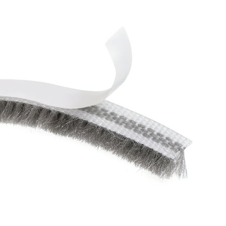Uxcell Brush Weather Stripping Adhesive Felt Door Seal Strip 197Inch L x0.24Inch W Gray
Uxcell Brush Weather Stripping Adhesive Felt Door Seal Strip 197Inch L x0.24Inch W Gray