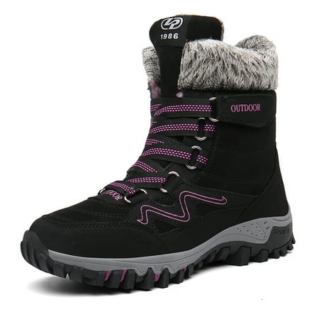Warm Winter Snow Boots Anti-Slip Ankle Boots For Fall & Winter Women s Outdoor Footwear