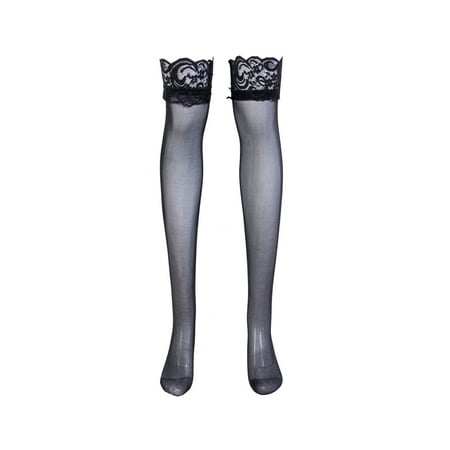 wybzd Lace Thigh High Knee Socks Long Socks Women Transparent High Elastic Stockings Kawaii Socks Belt Suspender Stockings Black
wybzd Lace Thigh High Knee Socks Long Socks Women Transparent High Elastic Stockings Kawaii Socks Belt Suspender Stockings Black