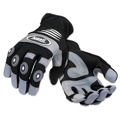 Projex Medium Duty Gloves Large Black/Gray | Bundle of 5 Pairs