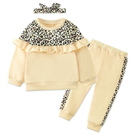 0-4 Years Baby Girl Clothes Kids Fall Outfits Ruffle Romper Floral Pants Bowknot Baby Girls Clothing Set
0-4 Years Baby Girl Clothes Kids Fall Outfits Ruffle Romper Floral Pants Bowknot Baby Girls Clothing Set