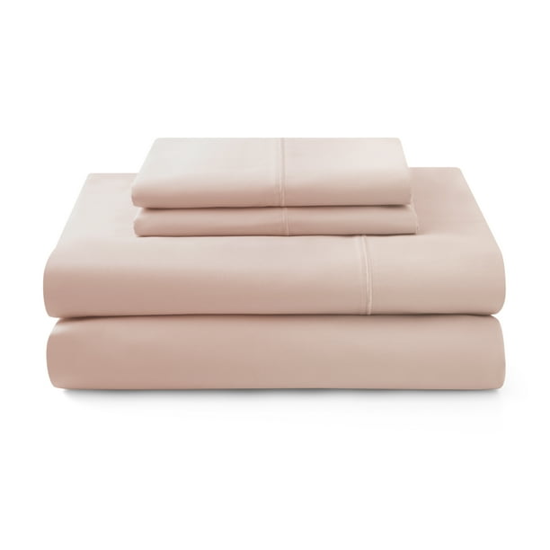 Better Homes & Gardens 400 Thread-Count Hygro Cotton Performance Bedding Sheet Set, King Cherry Blossom