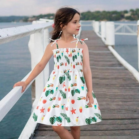 Huilaibazo Girls Dress Toddler Girls Sleeveless Beach Dresses Kids Cartoon Printed Princess Dress Clothes
Huilaibazo Girls Dress Toddler Girls Sleeveless Beach Dresses Kids Cartoon Printed Princess Dress Clothes
