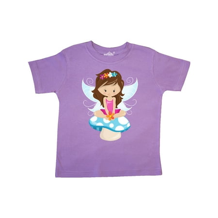 Inktastic Cute Fairy Brown Hair Fairy Sitting On Mushroom Gift Toddler Toddler Girl T-Shirt
Inktastic Cute Fairy Brown Hair Fairy Sitting On Mushroom Gift Toddler Toddler Girl T-Shirt