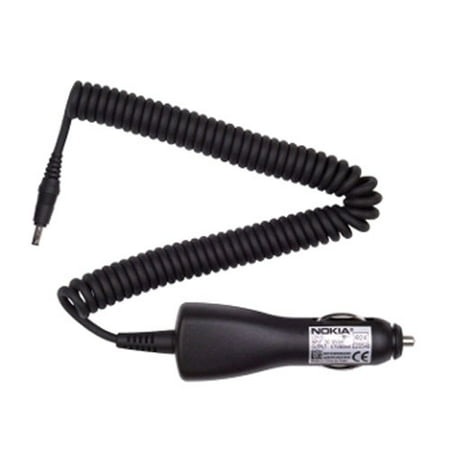 OEM Nokia Car Charger for Nokia 8390, 8290, 8270, 8265i (Black) LCH-12-Z