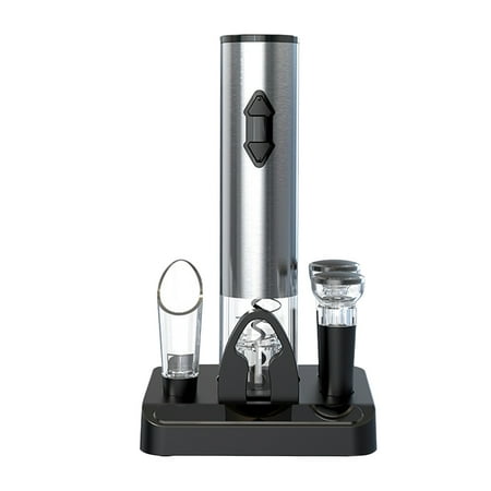 Reduced!Portable Easy Operation With Base For Family Electric Bottle Opener Set Durable