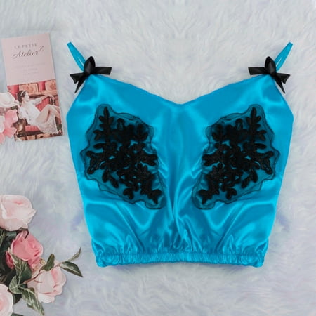 Floleo Sexy Lingerie For Women Clearance Women V-Neck Satin Sexy Stain Pajamas Bowknot Tops Pajamas
Floleo Sexy Lingerie For Women Clearance Women V-Neck Satin Sexy Stain Pajamas Bowknot Tops Pajamas