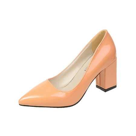 GENILU Women Lightweight Fashion Sexy Pump Comfort Heels Work Pointed Toe Pumps Orange-2 8
GENILU Women Lightweight Fashion Sexy Pump Comfort Heels Work Pointed Toe Pumps Orange-2 8