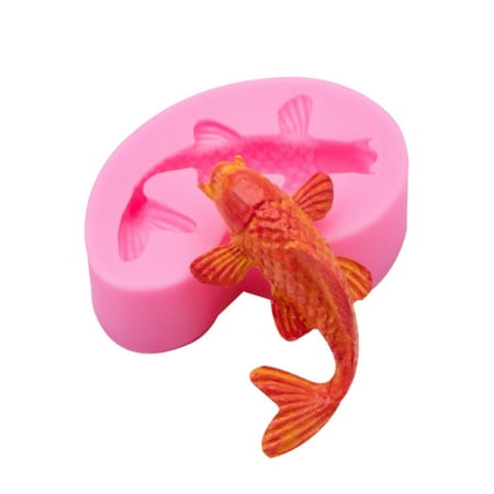 Mishuowoti Goldfish Fondant Molds 3D Silicone Molds Candy Baking Mould Cake Handmade Kitchen Tools Cake Decoration Craft Art
Mishuowoti Goldfish Fondant Molds 3D Silicone Molds Candy Baking Mould Cake Handmade Kitchen Tools Cake Decoration Craft Art