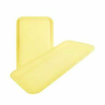 CKF 10SY, #10S Yellow Foam Meat Trays, 100-Piece Bundle