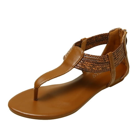 Sandals For Women Summer Casual Knitting Color Blocking Non Slip Flat Heel Beach Shoes
Sandals For Women Summer Casual Knitting Color Blocking Non Slip Flat Heel Beach Shoes